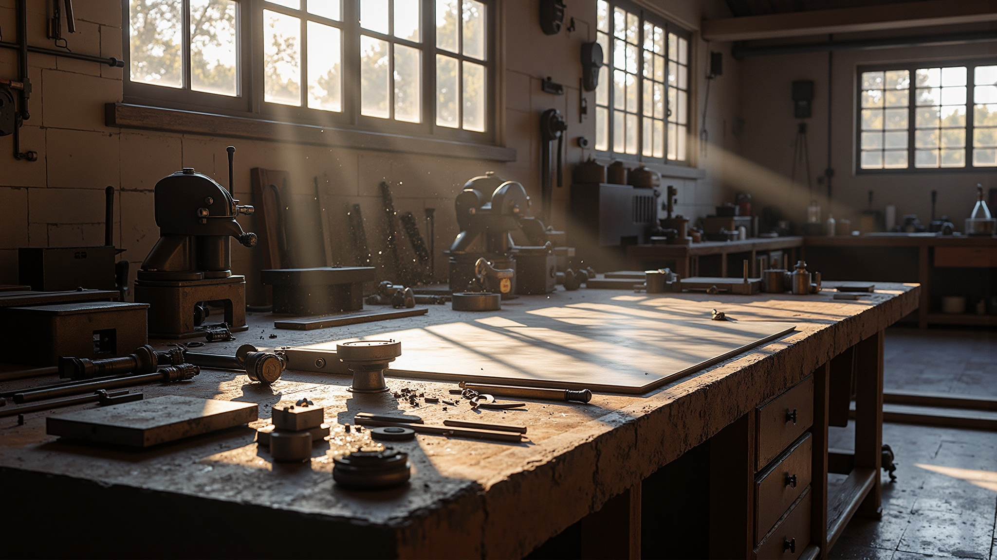 Door operator manufacturing workshop