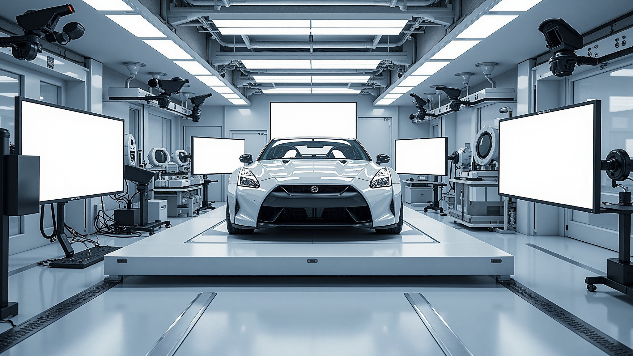 Manufacturing and testing scene 1